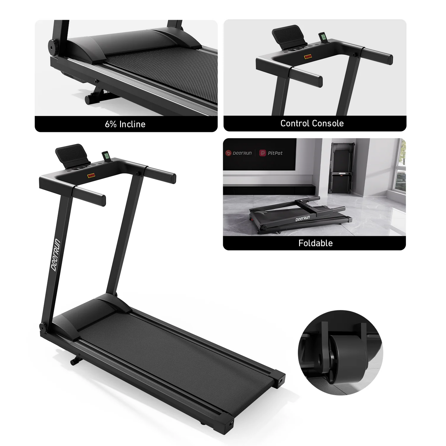 WalkSlim Foldable Walking Treadmill